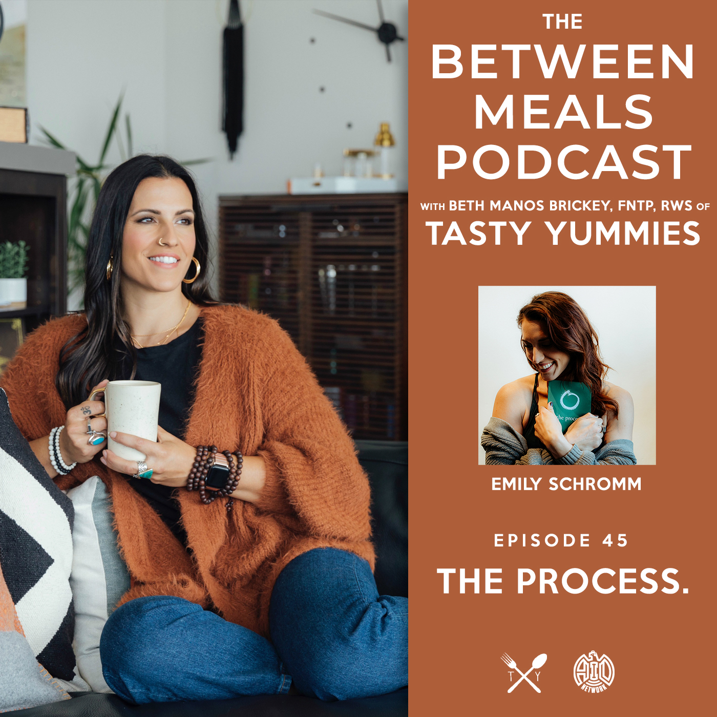 Between Meals Podcast. Episode 45: The Process with Emily Schromm