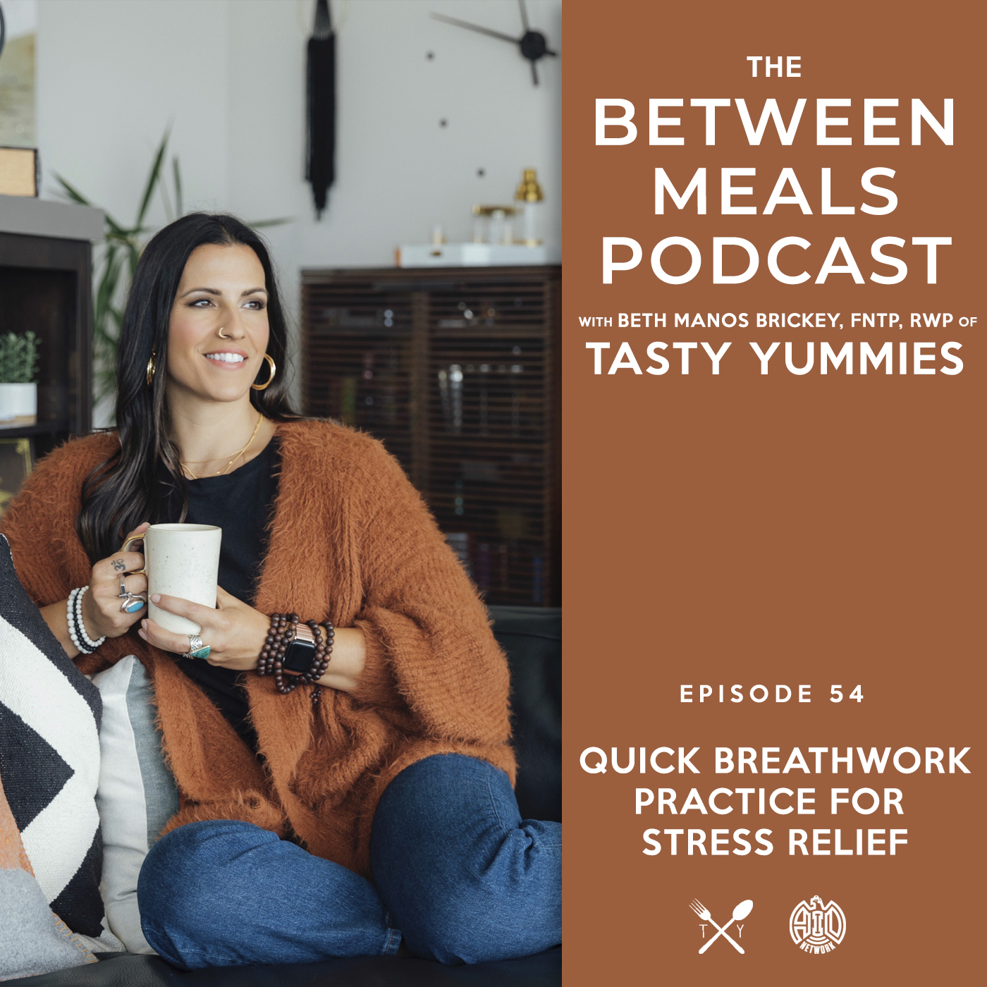 Between Meals Podcast. Episode 54: Quick Breathwork Practice for Stress Relief