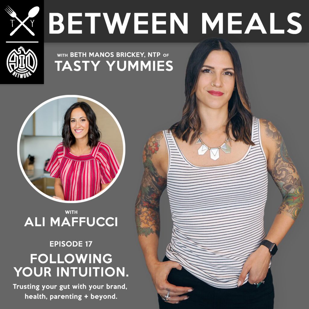 Between Meals Podcast. Episode 17: Following Your Intuition