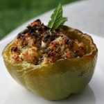 Quinoa and Goat Cheese Stuffed Peppers