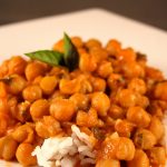 Chickpea Red Curry with Coconut Milk