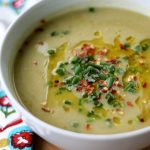 Creamy Asparagus, Potato and Leek Soup (Vegan)