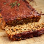 Gluten-free + Vegan Lentil “Meat” Loaf