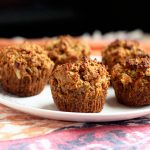 Gluten-Free + Vegan Carrot Cake Muffins