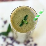 Mint Chocolate Chip Smoothie – Gluten-free + Vegan