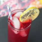 Blackberry Lavender Lemonade – Gluten-free, Vegan + Refined Sugar-free