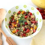 Mediterranean Spaghetti Squash Salad – Gluten-free + Vegan