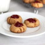 Grain-Free Peanut Butter & Jelly Cookies – Gluten-free + Vegan