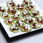 Zucchini Bites with Sun-Dried Tomatoes and Goat Cheese – Gluten-free
