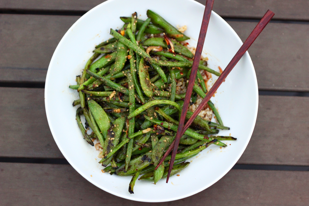 Grilled Asian Green Beans Glutenfree + Vegan Tasty Yummies