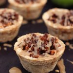 Mini Caramel Apple Pies with Cinnamon Streusel {gluten-free, vegan}