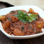 Lentil Mahkani with Potatoes and Spinach (Dal Aloo Palak Makhani) – Gluten-free and Vegan