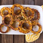 Chile Spiced Roasted Delicata Squash Rings