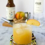 Ginger Apple Kombucha Cocktail