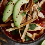 Turkey Tortilla Soup {with Paleo Option}