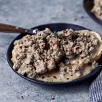 Paleo Biscuits and Gravy {gluten-free, low-carb, keto, dairy-free}