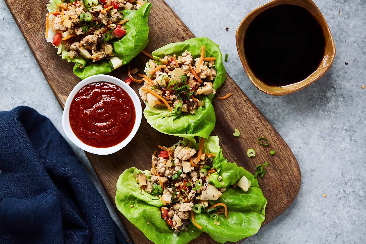 keto-asian-chicken-lettuce-wraps-paleo-whole30-video-tasty-yummies