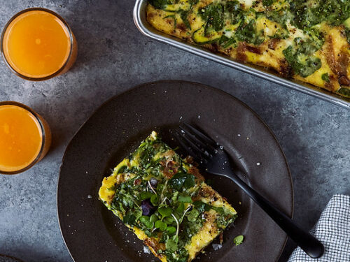 Sheet Pan Baked Eggs - KJ and Company