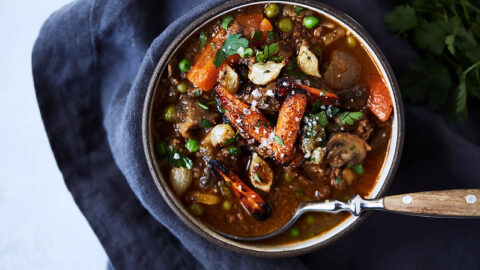 Instant Pot Hamburger Soup • Salt & Lavender