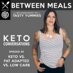 Between Meals Podcast. Episode 20: Keto vs. Fat Adapted vs. Low Carb